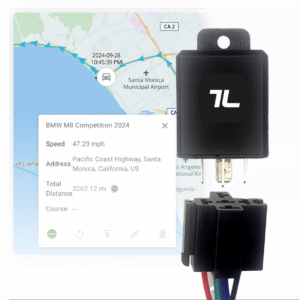 TrackLab S7 4G GPS vehicle tracking device for car rentals and automobile dealers. Cars, Trucks, RV, Motorbikes